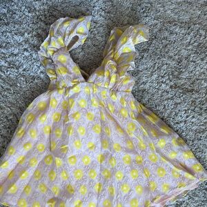 Buddy Love Pink and Yellow Mini Dress